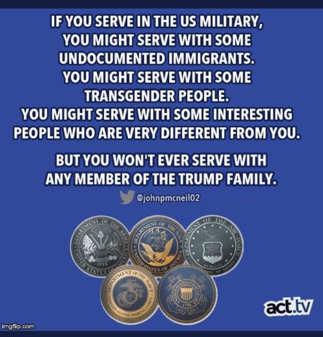 factandrumor's tweet photo. @MaryLTrump 8/ More on having to serve with Trump and Trump family members... I'm kidding. No one ever has or ever will probably... https://t.co/yBA3vfkTy3