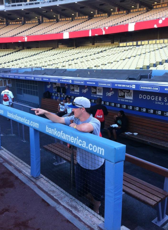 agr_dodgers22's tweet photo. 9 years ago I got to take BP at Dodger Stadium and throw in the bullpen. Yes I was living out my 10 year old dreams. #JustABigKid #Dodgers https://t.co/PCOUPHzruY