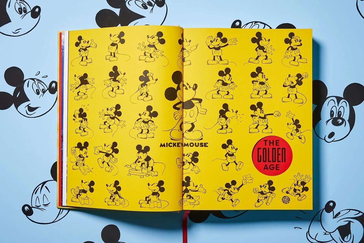 Wario64's tweet photo. Walt Disney's Mickey Mouse. The Ultimate History hardcover book is $90.66 on Amazon after listed coupon (54% off, 496 pages) https://t.co/Y0NjmbSdfl #ad https://t.co/DVrwPmiNX2