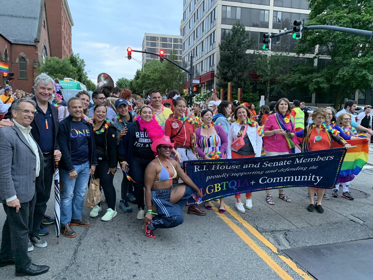 SenWhitehouse's tweet image. Great to be back at Providence PrideFest tonight.