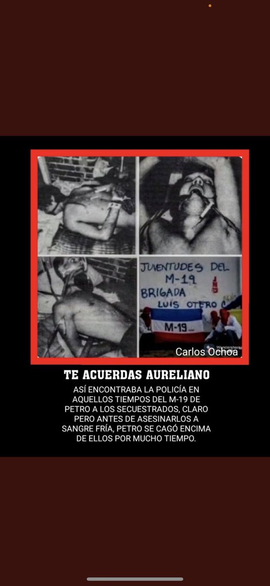 🇨🇴Patriota🇨🇴 (@muyanticomunism) on Twitter photo 