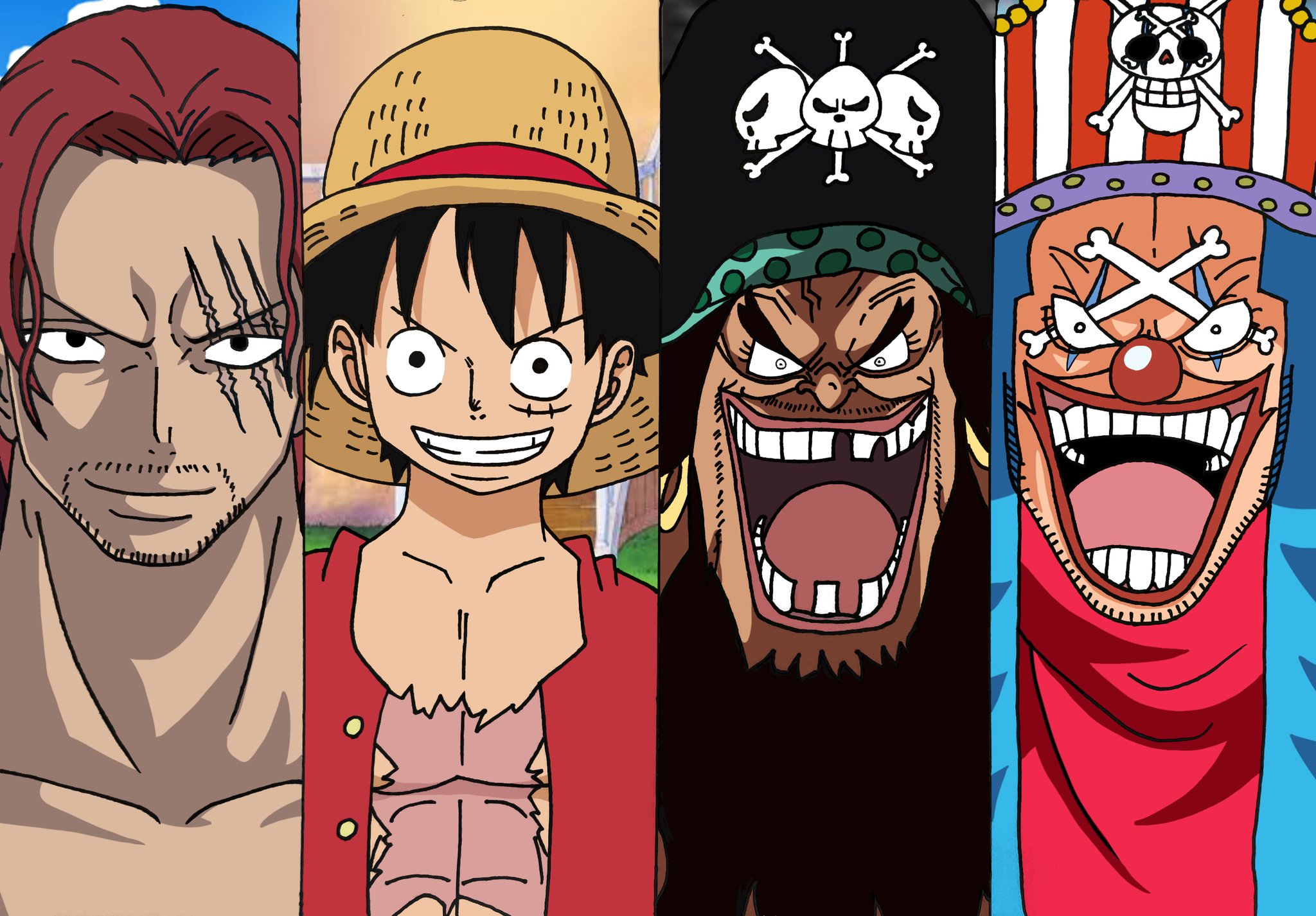 まとい 新しい四皇描いた ワンピースのキャラクターではバギーが1番好き ワンピース T Co G6fozf4vtk Twitter