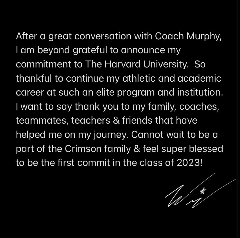 Isaiah Kacyvenski Jr. (@ijk_3) on Twitter photo Beyond blessed! Can’t wait to get to work. 🔴‼️#GoCrimson #CrimCountry23 <a href="/CoachTimMurphy/">Tim Murphy</a> <a href="/Coach_Poppe/">Jonathan Poppe</a> <a href="/CoachFucillo/">Anthony Fucillo</a> <a href="/ScottLarkee/">Scott Larkee</a> <a href="/Coach_Joel_Lamb/">Joel Lamb</a> <a href="/CoachManion_/">Joe Manion</a> <a href="/Coach_Thakkar/">Saj Thakkar</a> <a href="/TheCoachHo/">Michael HORAN</a> <a href="/CoachKKennedy/">Keegan Kennedy</a> <a href="/Coach_Johnson76/">Logan Johnson</a> <a href="/Coach_Barthelmy/">Davidson Barthelmy</a> <a href="/Coach_Willey_FB/">Mike Willey</a> Beyond blessed! Can’t wait to get to work. 🔴‼️#GoCrimson #CrimCountry23 <a href="/CoachTimMurphy/">Tim Murphy</a> <a href="/Coach_Poppe/">Jonathan Poppe</a> <a href="/CoachFucillo/">Anthony Fucillo</a> <a href="/ScottLarkee/">Scott Larkee</a> <a href="/Coach_Joel_Lamb/">Joel Lamb</a> <a href="/CoachManion_/">Joe Manion</a> <a href="/Coach_Thakkar/">Saj Thakkar</a> <a href="/TheCoachHo/">Michael HORAN</a> <a href="/CoachKKennedy/">Keegan Kennedy</a> <a href="/Coach_Johnson76/">Logan Johnson</a> <a href="/Coach_Barthelmy/">Davidson Barthelmy</a> <a href="/Coach_Willey_FB/">Mike Willey</a>