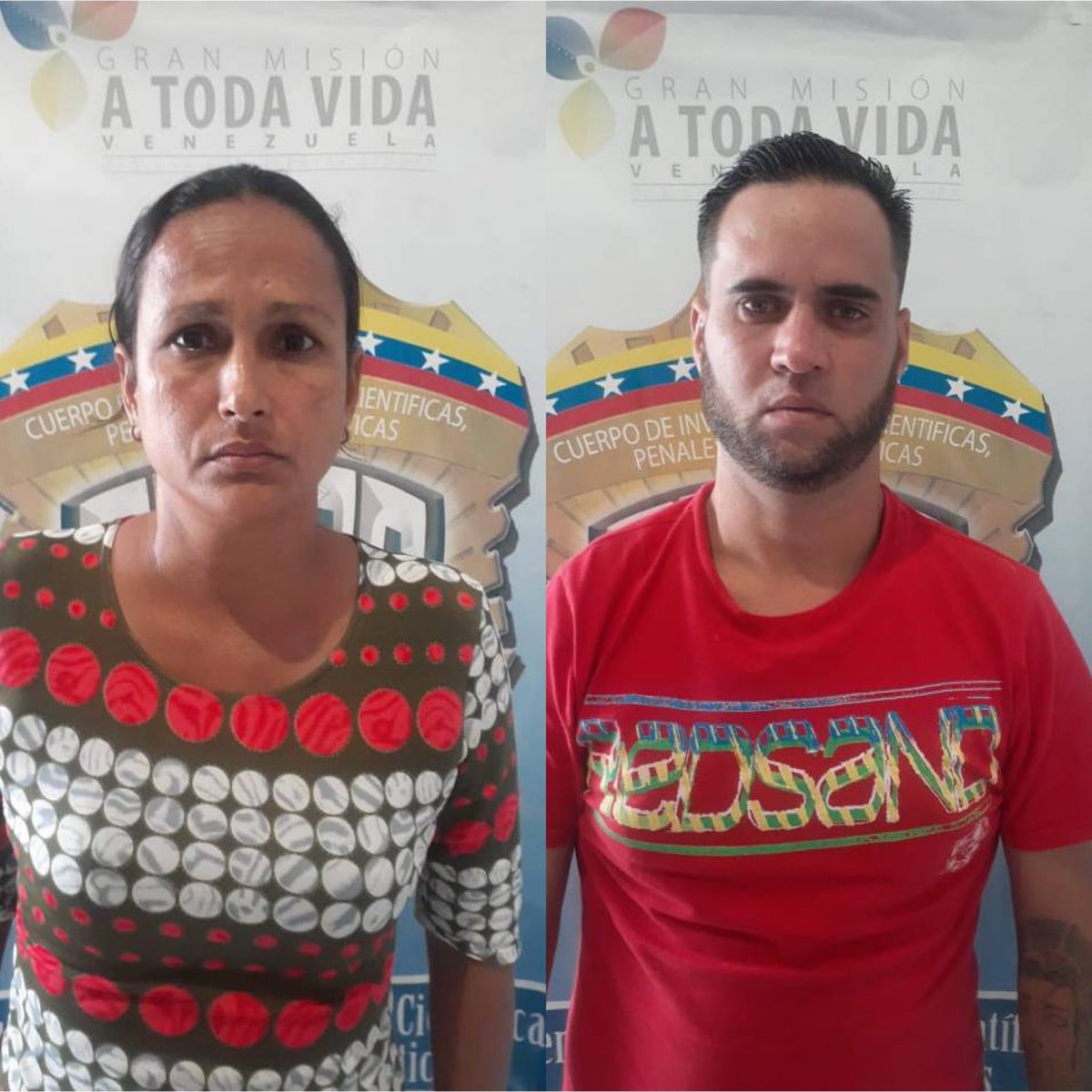 DouglasRicoVzla's tweet photo. #CICPC detuvo pareja por falsificar un permiso de viaje a un menor en Nueva Esparta. 
https://t.co/dGcqt6evyS https://t.co/wtWe9oUMxn