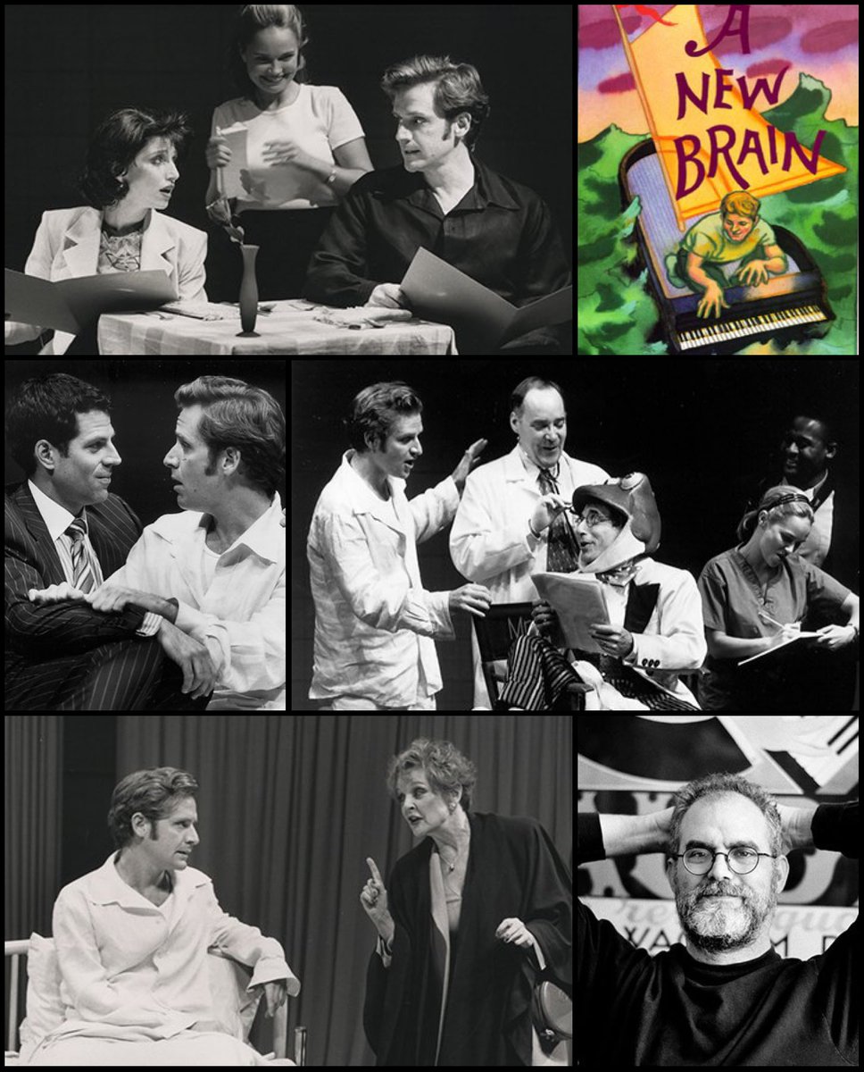 TKTS's tweet photo. “Stories of passion
Stories of friendship
And tales of how romance survives.”  A New Brain opened Off Broadway at @LCTheater ‘s Mitzi E. Newhouse Theater 24 years ago today! What is your favorite song from this beautiful musical? @KChenoweth @TheRealChipZien @LiztheLarsen ^Ricky https://t.co/YDBYgzKzk0