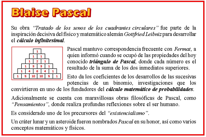 alda_pascuzzo's tweet photo. Grandes Matemáticos y Físicos: Blaise Pascal (Francia; Siglo XVII). Conmemorando hoy su natalicio. ¡Uno de mis favoritos! #19junio #GrandesMatemáticos #Física #Matemáticas #BlaisePascal #GrandesFísicos #Filósofo #Teólogo #Probabilidad #Pascalina #19jun #GrandesCientíficos https://t.co/fMRTH3D3ej