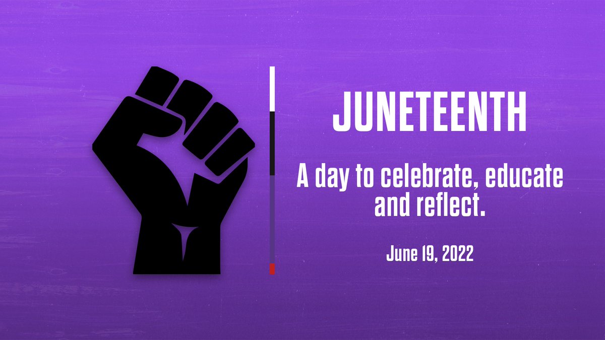 A day to celebrate, educate and reflect.

#juneteenth2022