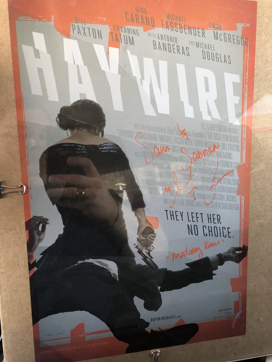 bqaggie's tweet photo. Thank you once again Ms @ginacarano for making the end to our week special &amp; adding more memories! 🤘🏻🤘🏻 #WeStandWithGina #Haywire @FANEXPODallas https://t.co/mcgBW7125e
