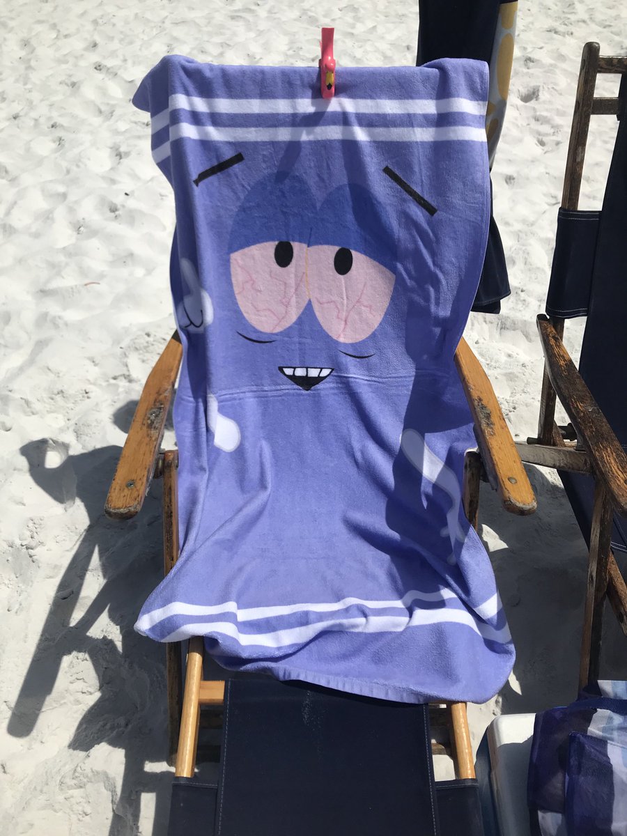 Hey ⁦<a href="/SouthPark/">South Park</a>⁩ I did Not forget to take a towel...to Destin FL!