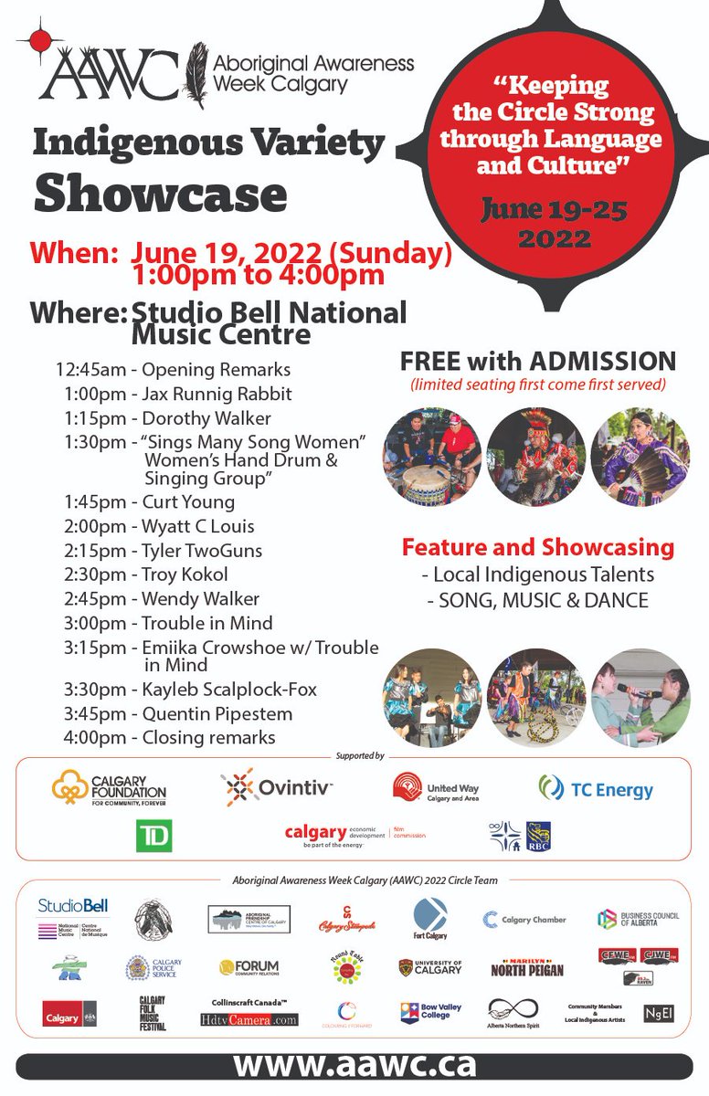 Here's another update on tomorrow's amazing event. Please help us to share and we hope to see you there!!