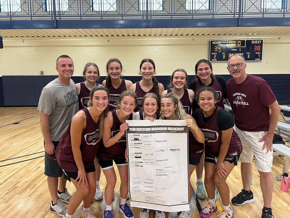 BHS Girls Basketball (@demongbb) on Twitter photo Champs!!! What a great 3 days of hoops at the <a href="/UNC_TeamCamp/">Kristen Mattio Basketball Camps</a>
Thankful for the opportunity to play against some of the best competition in Colorado.
#ALLIN #FAMILY Champs!!! What a great 3 days of hoops at the <a href="/UNC_TeamCamp/">Kristen Mattio Basketball Camps</a>
Thankful for the opportunity to play against some of the best competition in Colorado.
#ALLIN #FAMILY