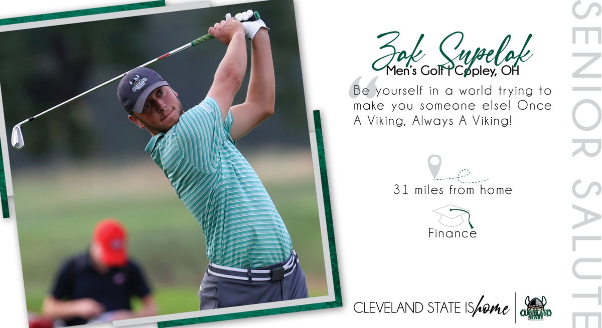 CSU_Athletics's tweet photo. Today's #SeniorSalute features

💚 Jacob Humphreys
💚 Meg Rossouw
💚 Stjepan Mijic-Barisic
💚 Zak Supelak

You will Bleed Green forever &amp; always remember #CleStateIsHome https://t.co/9Za9fmzyTZ