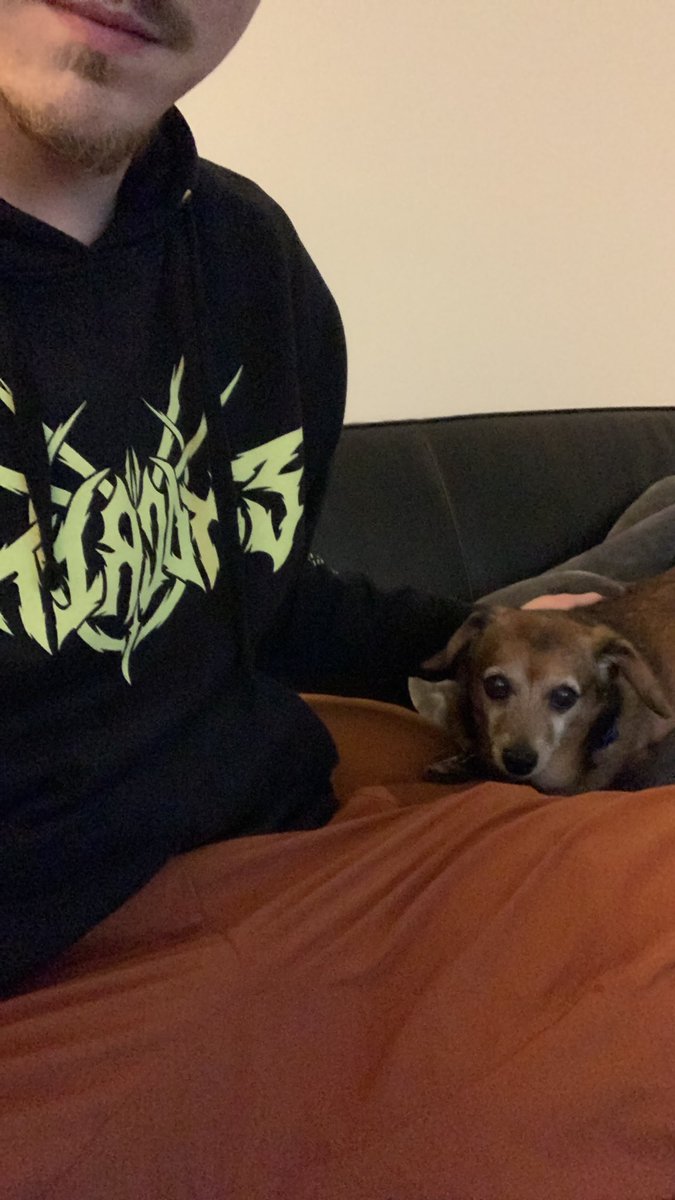 @Exocrine_band @UniqueLeaderRec @IndieMerchstore Buck and I are really enjoying the album and hoodie