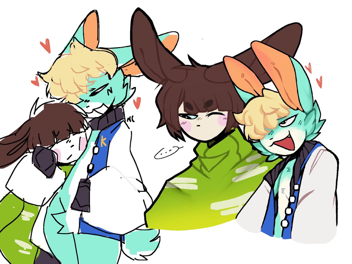 HareTropical's tweet photo. Me n Genji are best of friends,m. He’s got an adorable style. Ngl

Art by original https://t.co/RtTrbEMirw