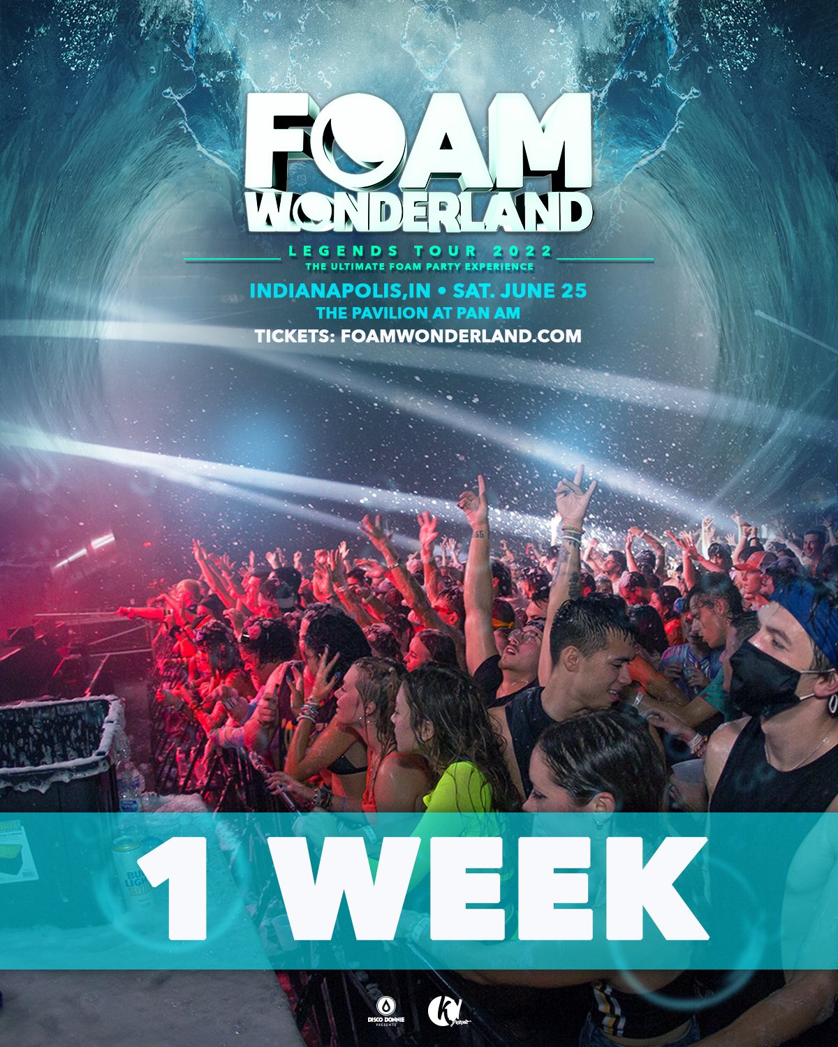 Foam Wonderland on Twitter "It's party in Indianapolis in 1 WEEK! 🎉
