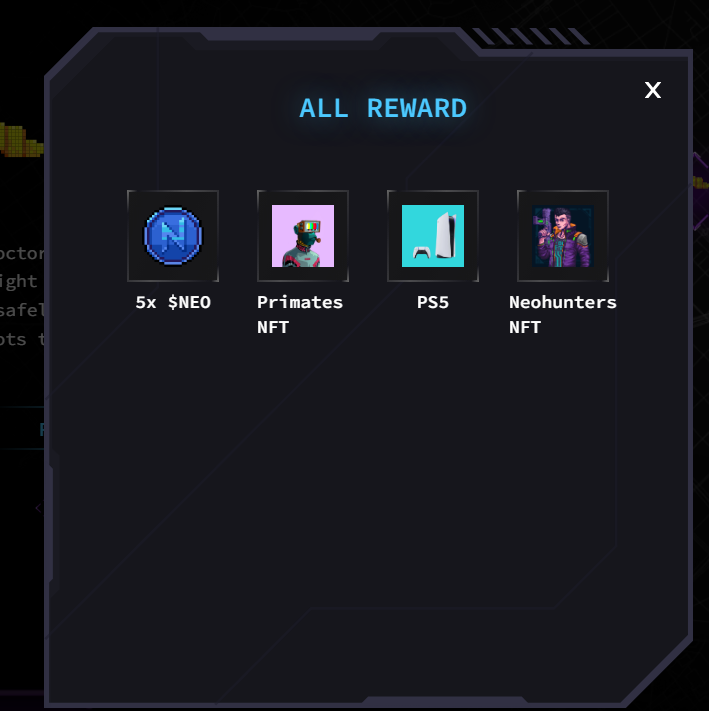wohooo <a href="/okaybears/">Okay Bears</a> have a new home already..congrats to winner <a href="/kaiden_vn/">kaiden-</a> but @neo_hunters team working all the time and put some new rewards 😍😍😍 <a href="/CetsOnCreck/">CetsOnCreck is now CETS</a> &amp; <a href="/Primatesnft/">Primates🌿</a> , ps5 and nintendo switch or equivalent USDC... lets gooooo🚀🚀🚀