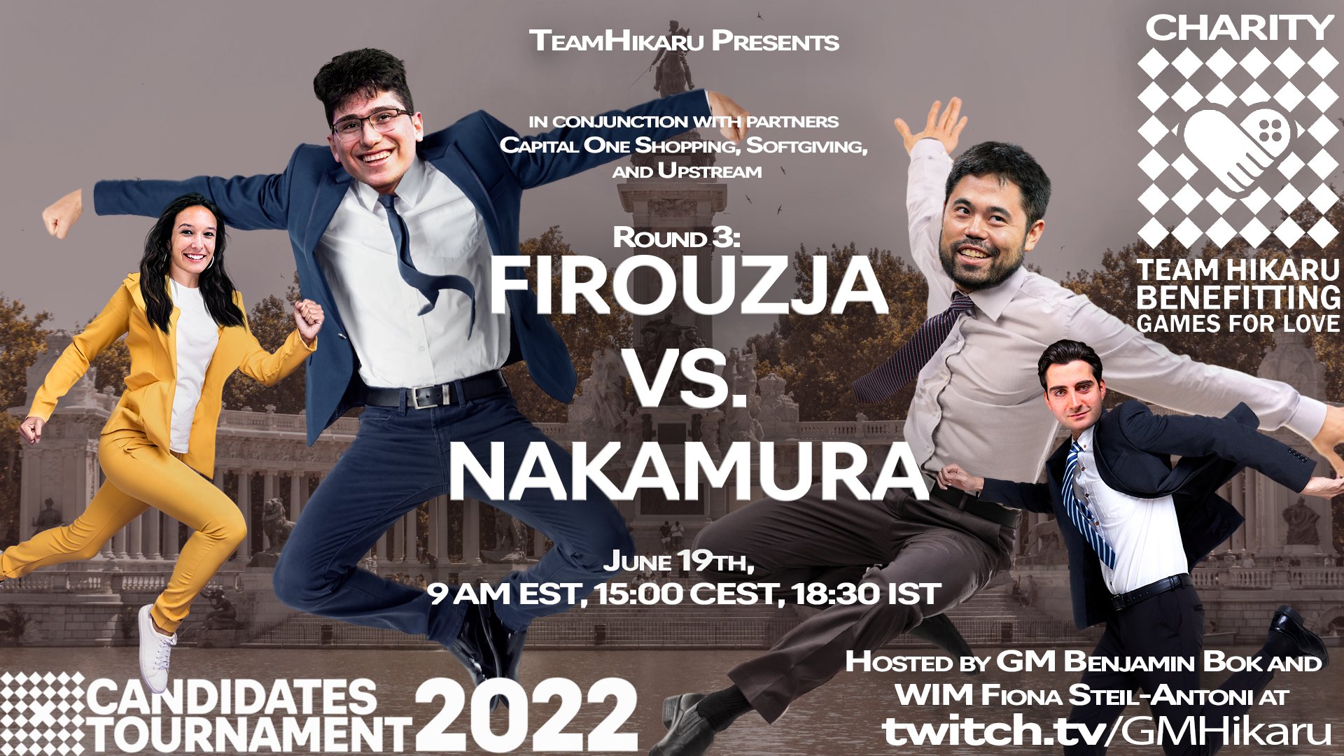 Hikaru Nakamura on X: Going on right now on twitch - game