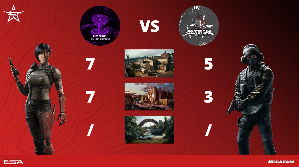 🏆 We have a winner 🏆

#Kodak by <a href="/SPEsports6/">SP ESPORT</a> wins the German battle in the lower bracket and goes through! @MvG2021 is eliminated from the tournament.