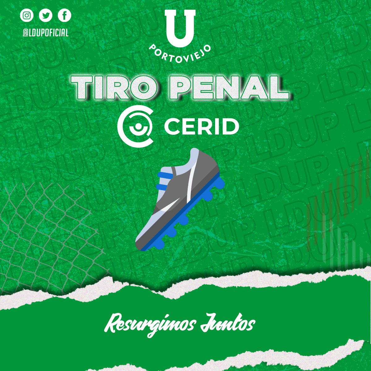 LDUPoficial's tweet photo. ⏰ 30’ Tiro Penal para liga #cerid
🤜🤛 #LDUP 🆚 #Halley
🏟 Estadio Reales Tamarindos
🏆 Torneo Ascenso 2022
🗓 #TerceraFecha
#ResurgimosJuntos #LDUP2022 https://t.co/ofETLGRMRB