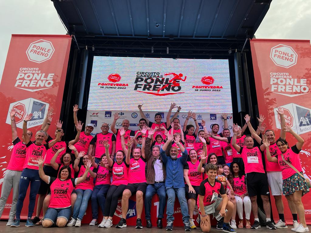 Correr salva vidas!! #VoluntariosAXA de la Dt Oeste!! <a href="/FundacionAXA/">Fundación AXA</a> <a href="/CarrerasPF/">Carreras Ponle Freno</a>