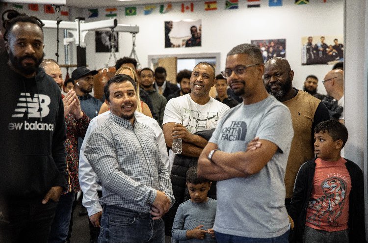 Sarah_OSBX's tweet photo. Rarely am I lost for words and to articulate the energy in the room today, there is only one word #love @TigerBayABC bringing people from all walks of life together #Legacy ♥️Thank you to everyone who showed up and supported the #community @vaughangething @HayleySelway 🏴󠁧󠁢󠁷󠁬󠁳󠁿🔥🥊♥️🙌 https://t.co/hryH9TOQMC