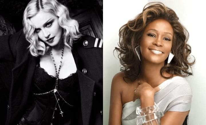 Ad oggi Madonna e Whitney Houston sono le uniche artiste femminili degli anni 80 che hanno superato 4 miliardi di streams su Spotify.
• Madonna: 4,562,870,968
• Whitney Houston: 4,312,815,185.
SICKENING ❤❤❤❤❤
@topmusiccharts 
@Madonna ❤👑❤ #Whitneyhouston ❤