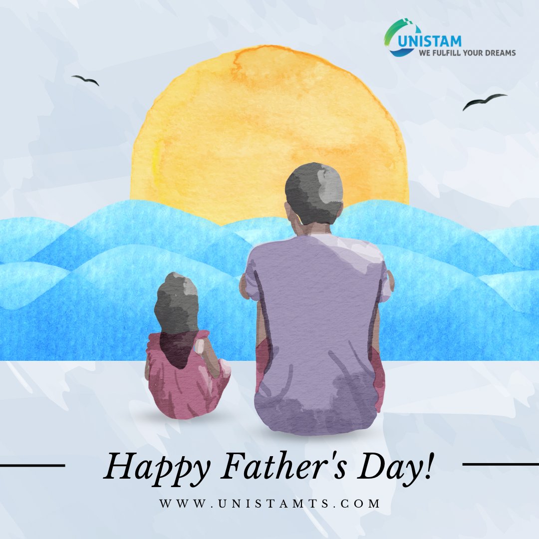 unistamglobal's tweet photo. Happy Fatherβs Day - Every father is hero for their son and daughter.
#fathersaday #fathersday2022 #love #unistam #betahost #simbaspace #fatherslove #father https://t.co/WLspW4yD2P