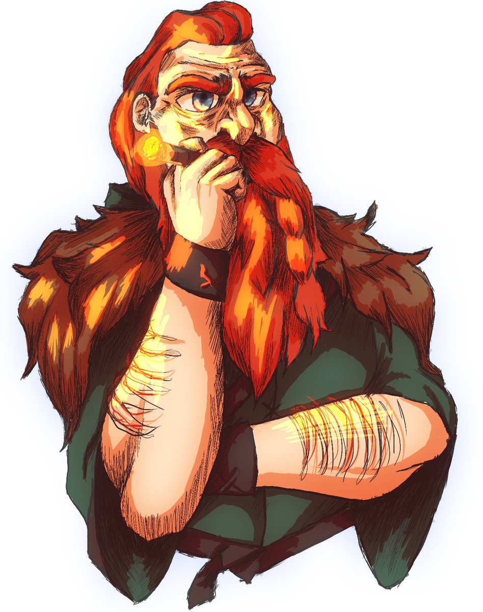 _Geek_Gamer_'s tweet photo. This Gongrit @nathan_ashley new Dnd character #dnd #dndart  #DnDcharacter https://t.co/ezc1UwUas8
