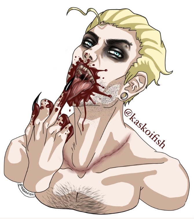 kaskoifish's tweet photo. New decal design of Jeff specific for stickers (also available on clothing merch!) #jeffomen https://t.co/E0ETVh1Lfk