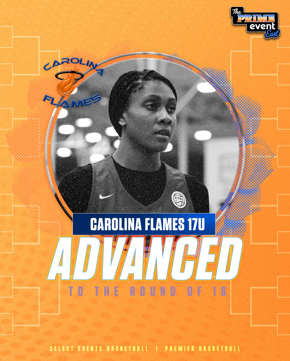 Select Events Basketball (@selecteventsbb) on Twitter photo Carolina Flames cruises onto the Round of 16 at The Prime Event East 🔥🔥 <a href="/GarnerFlames/">Carolina Flames EYBL</a> Carolina Flames cruises onto the Round of 16 at The Prime Event East 🔥🔥 <a href="/GarnerFlames/">Carolina Flames EYBL</a>