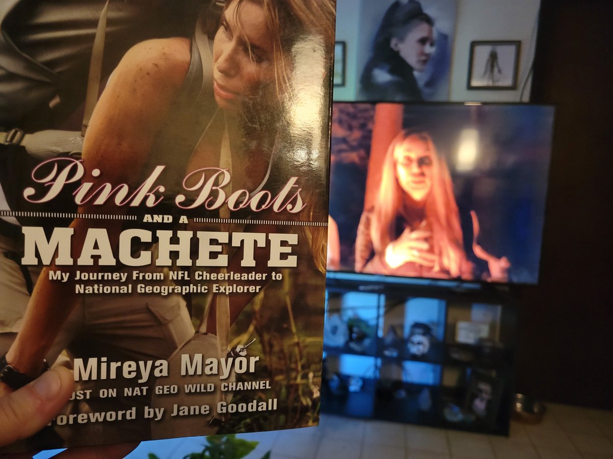 Ironic that I have been catching up on Expedition Bigfoot on the very day I recieved Dr. Mireya Mayor's book.  She is a true role model for every girl growing up right now! A modern day Dr. Jane Goodall for my daughter's generation.  <a href="/mireyamayor/">Dr. Mireya Mayor</a>