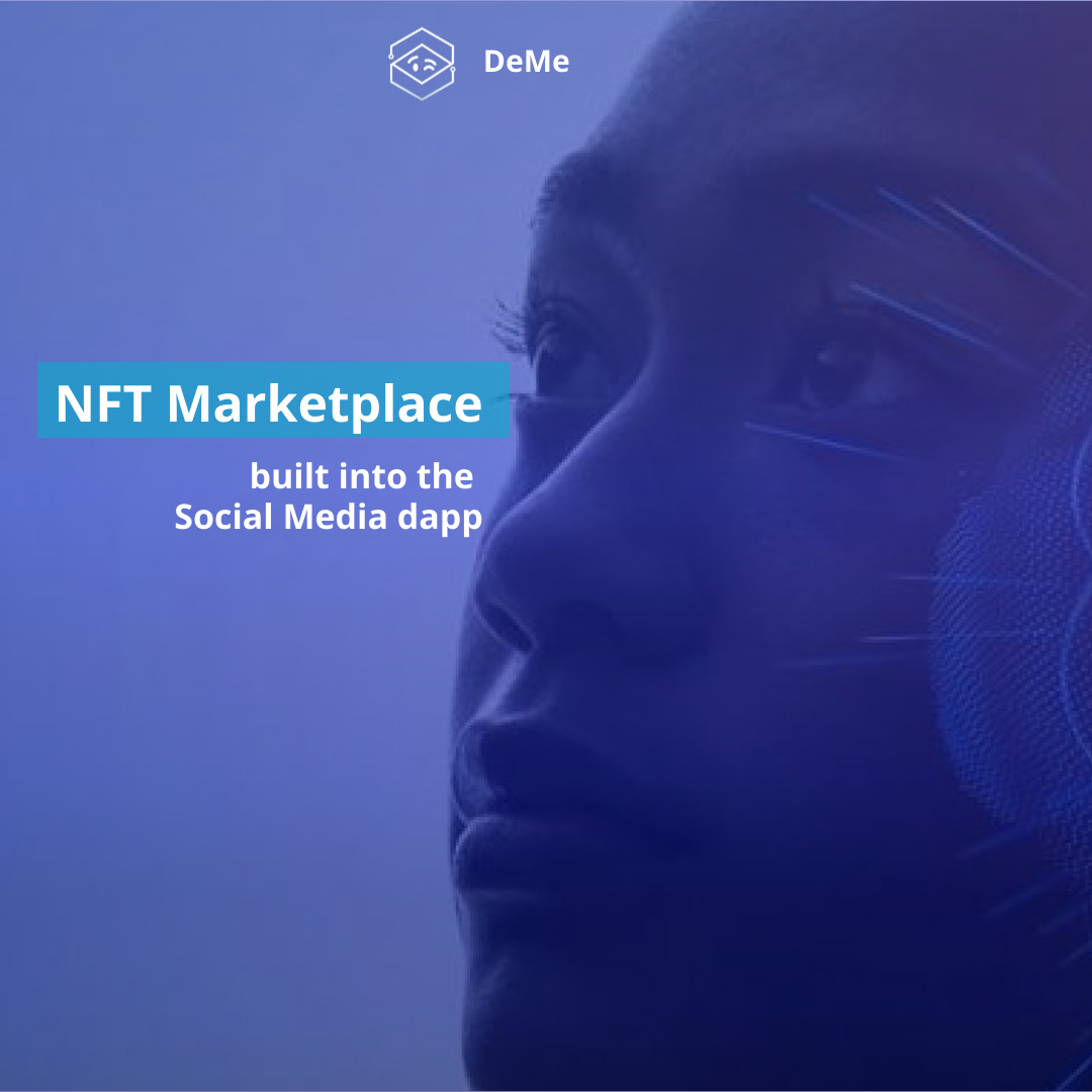 TheDemeNetwork's tweet image. #NFTMarketplace built into the social media dapp that allows users to mint NFT&apos;s straight from their profile

𝗖𝗵𝗲𝗰𝗸 𝗻𝗼𝘄 👉 demenetwork.io ⚡️⚡️

#demenetwork #app #blockchain #tokenomisc #NFT #futuresocial #𝗗𝗲𝗠𝗲 #𝗪𝗲𝗯𝟯𝘀𝗼𝗰𝗶𝗮𝗹 #socialmedia