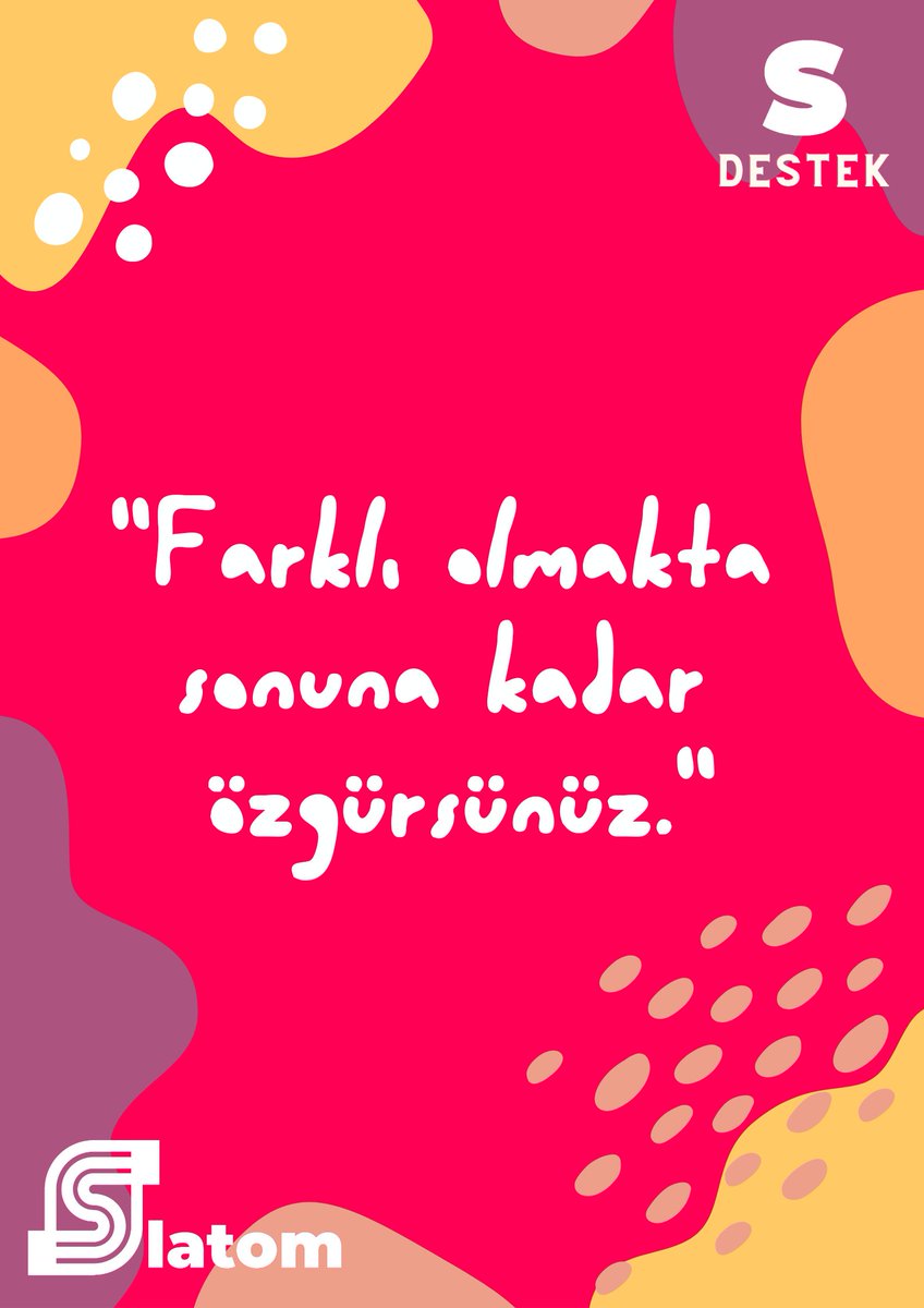 slatomofficial's tweet photo. "Farklı Olmakta Sonuna Kadar Özgürsünüz."
https://t.co/caqPiGMjXI
#slatom
#elazig
#yks2022
#yks2022tayfa
#fıratueniversitesi https://t.co/LYZCI2pxyj