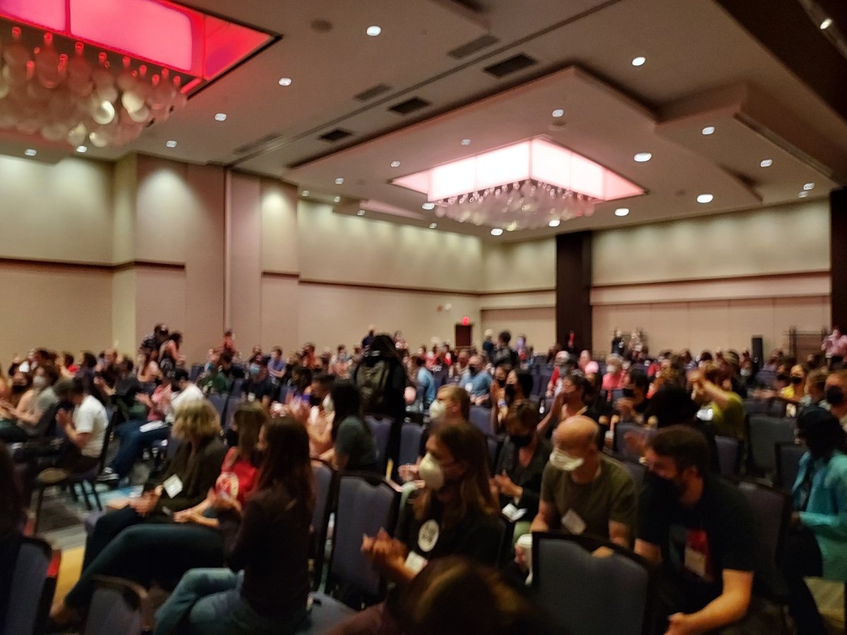 FordhamFacultyU's tweet image. Can you imagine all of this #highered energy for every #highered unionization effort or bargaining season? 🔥🙌 #LaborNotes22 #LaborNotes