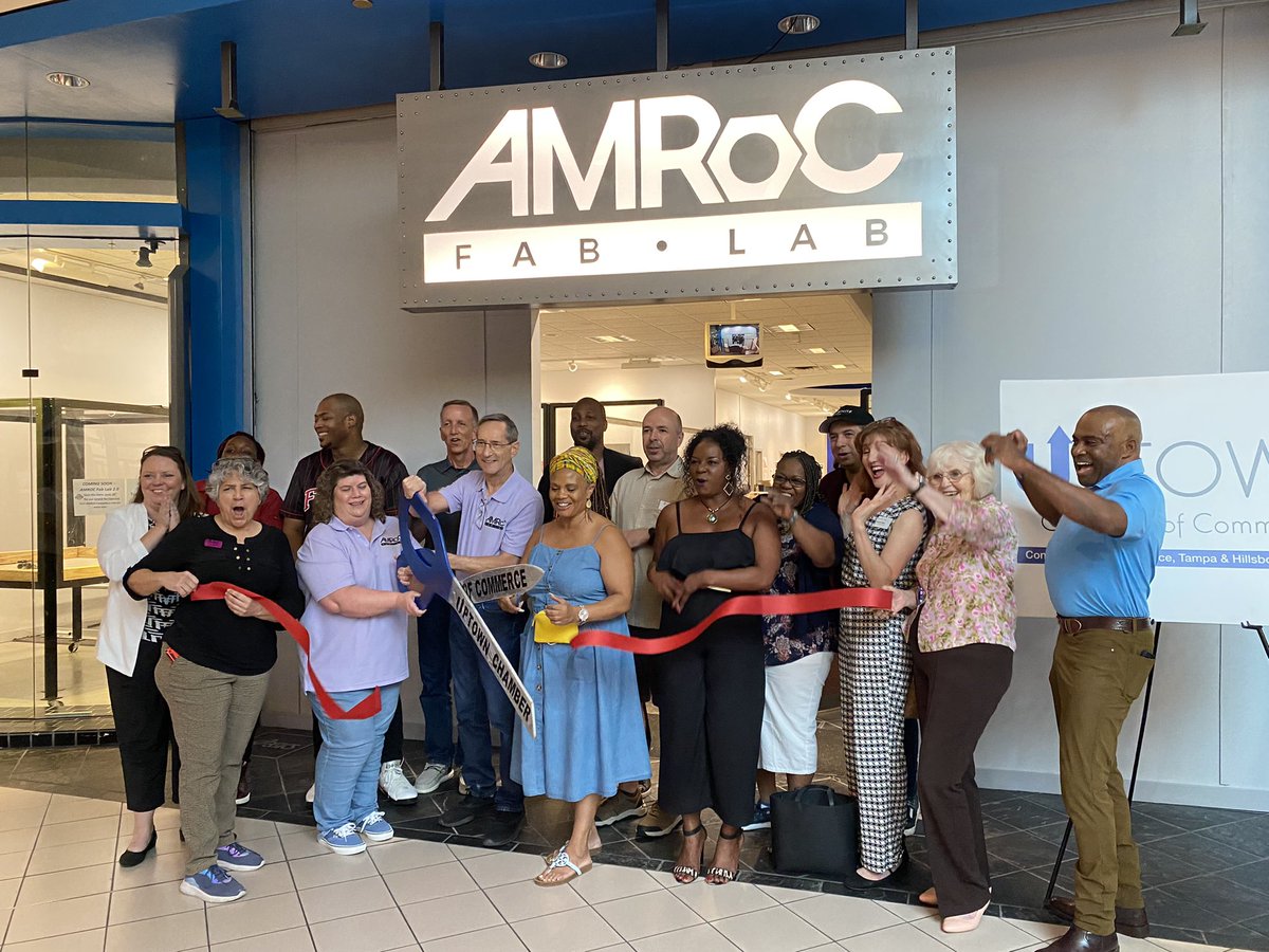 It was a fun &amp; exciting day, Saturday, as we relaunched in our new space at @AtRithm . Many thanks to @FloridaHighTech @scoutlierEd @Netsvs @eSmartRecycling @PLuGHiTzLive #LegacyProvisions #716Wingz @TrimPrinting @TeamDuctTape @EAOhms_5276 @soaringcityip @startup_brian &amp; @FFCDI https://t.co/e0Cp3TtT49