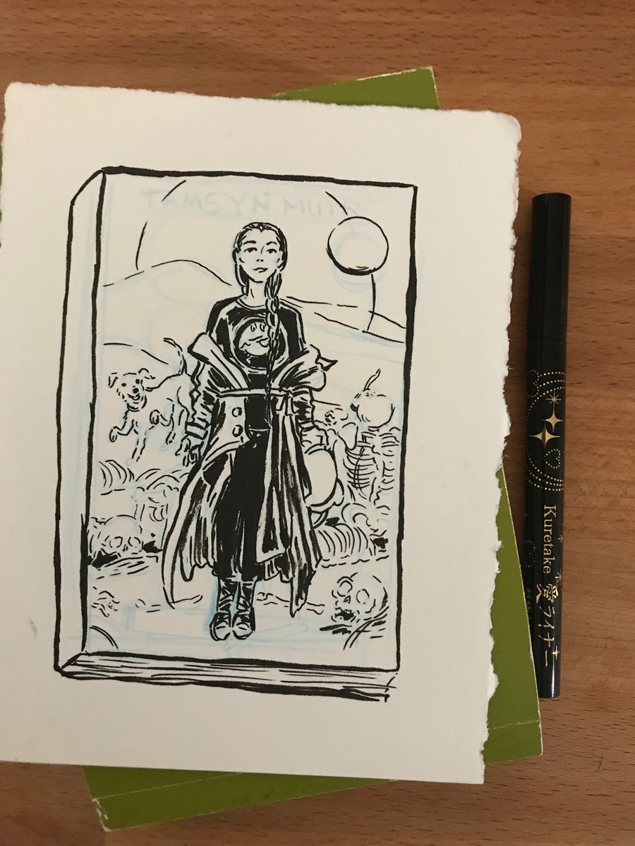 Some process pics. God, I can't stop thinking about this book! @tazmuir what did you do to my brain?? https://t.co/NyLYg0pjvl