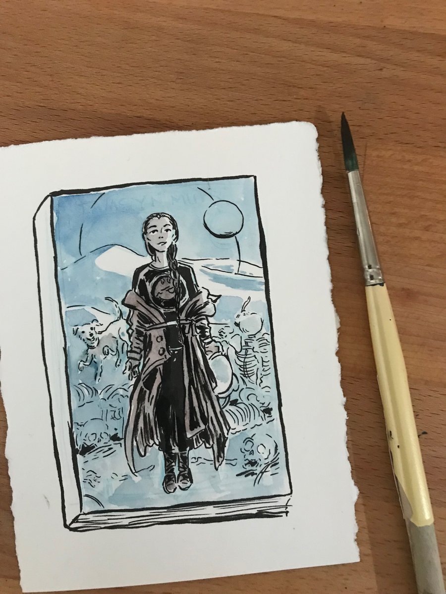 Some process pics. God, I can't stop thinking about this book! @tazmuir what did you do to my brain?? https://t.co/NyLYg0pjvl