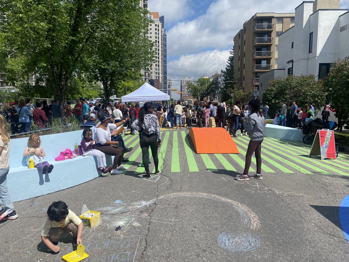 yycbeltline's tweet photo. Congrats to @SustainableYYC on a wildly successful launch of the new 10 Street Open Street at Connaught School π».
Looking forward to this summers Forever Block Party! π₯³
#yyc #yycbeltline #openstreetsyyc https://t.co/RdHVPkaSVY