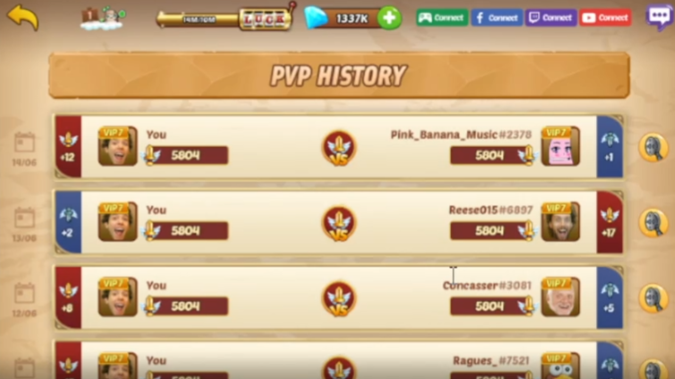 🔥The Arena redesign is final🔥
- Arena will be renamed to PVP &amp; Earn 
- You will see your next opponent a day in advance, so you can prepare
- You fight against 6 teams of one player each day
- every 2 weeks you get Crypton based on your ELO

Learn More: twitch.tv/videos/1507369…