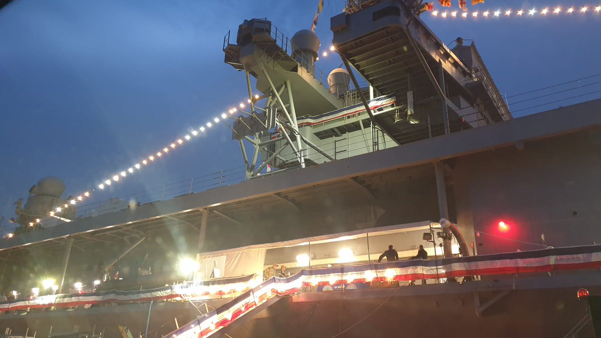 Kicking off #KielerWoche2022 on board of USS Mount Whitney. Special thanks for the invitation to <a href="/USAmbGermany/">Official account of the U.S. Ambassador to Germany</a> <a href="/USNavyCNO/">Office of the Chief of Naval Operations</a> <a href="/AskOKeeffe/">Patrick O'Keeffe</a>. International partnerships have never been more important than today. #KiWo #KielWeek #NATO