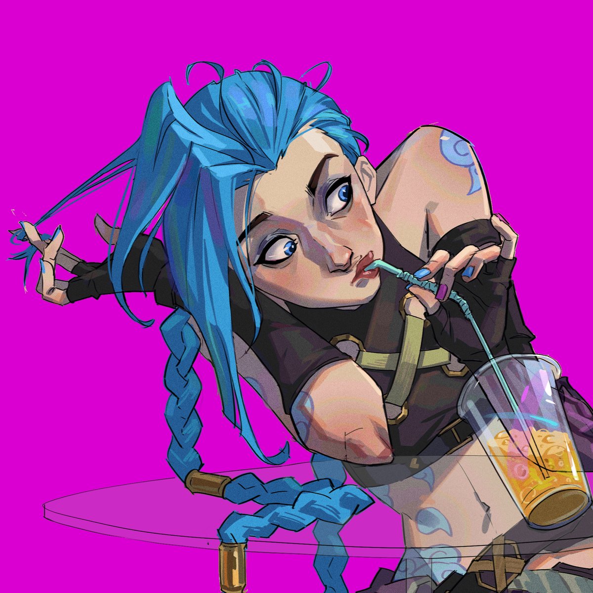 Qimang2's tweet image. 🥤🍜🍉🍩