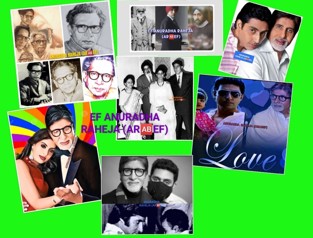 <a href="/SrBachchan/">Amitabh Bachchan</a> HAPPY FATHER S Day F _ Father Thank You For.                                A_Always Being There For Me.                           T_ Teacher Me SMILE.H_ HAVING A Best Heart.                       E _Expecting Nothing But Giving Everything.R_Realy U R The Best.🆎FAMILY 😍🤗😘🤗 .