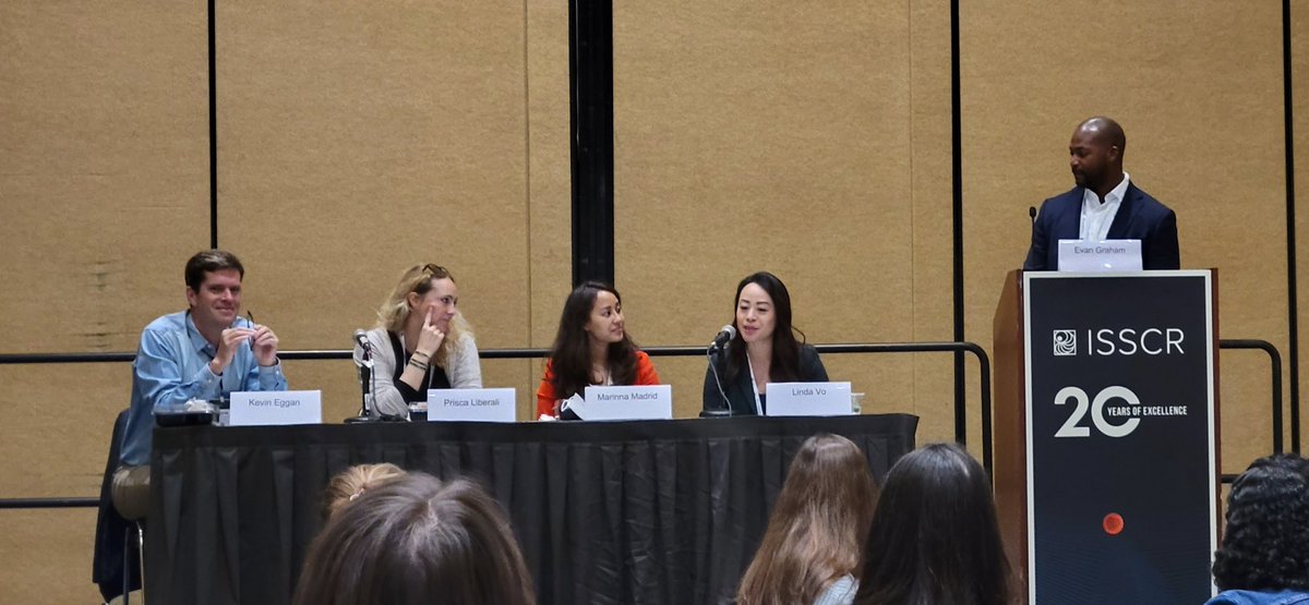 It was a pleasure to speak on the Career Panel: Molding a Multidimensional Career at #ISSCR2022! 
PC: Ran Jing