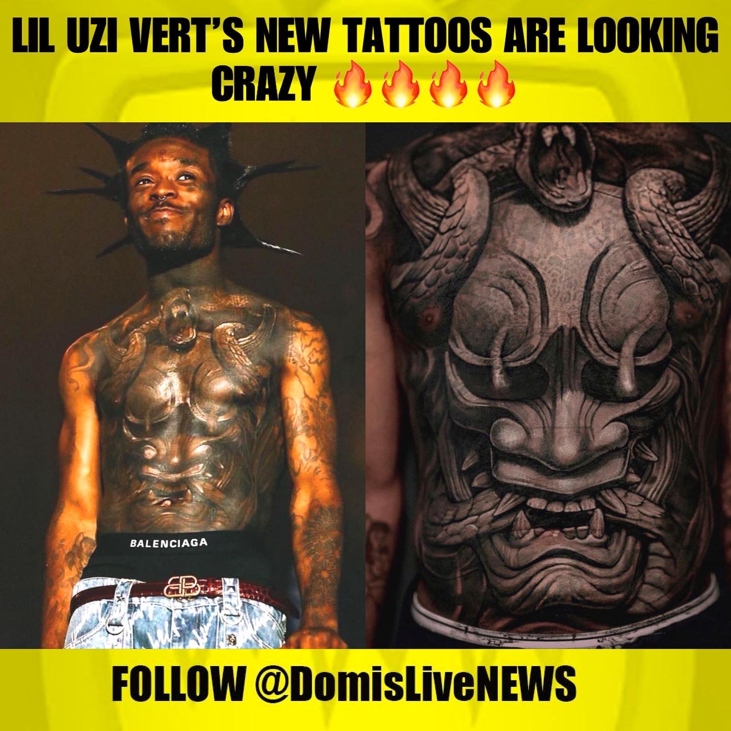 rapper with chicken and neck tattooTikTok Search