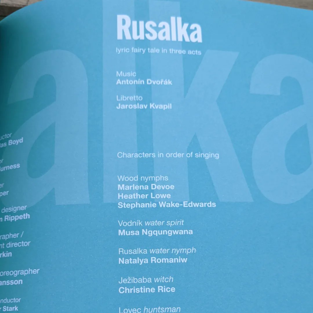 So impressed with #GORusalka <a href="/GarsingtonOpera/">Garsington Opera</a>