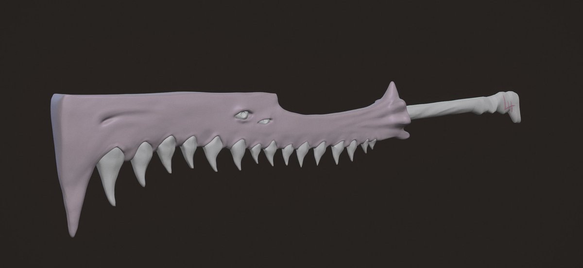 Toothblade #nomadsculpt #3dmodeling