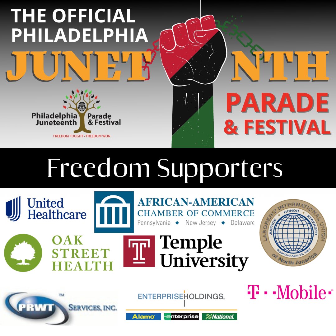 Juneteenth Philadelphia ••• JUNE 2023 tweet media