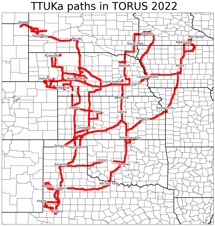 ASchueth's tweet photo. It. Has. Been. A. Trip. Nearly 10,000 miles driven in 11 states by the @Atmo_TTU Ka radars for #TORUS22. 61 deployments and 16,205 total scans across 12 "storm" days (13 supercells; 29 total days). Lot's of data to dig through and photos to process, but it was absolutely worth it https://t.co/KIdIaIwANJ