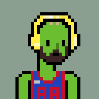 thereal2dollar's tweet photo. @BALLERZ_NFT I'm thinking this is what Iguanis Sabonis was made for. Traits wise,  he's a top 25, and visually he is nearly perfect to represent the Ballerz brand.  Great colors,  simple art that just works.  To me,  it doesn't get much better than him. https://t.co/oYYOQ4Ho1I