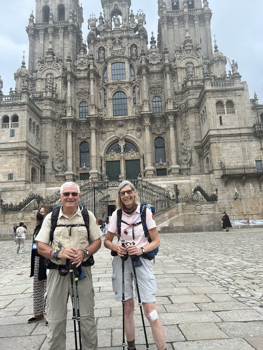 1000 mile (1600kms) CHALLENGE IN AID OF GHITA

After 63 days we are happy to announce our arrival in Santiago de Compostela this morning at 10.15am.  1384kms of our 1600kms challenge completed so far!

To donate please click below. Many thanks.

justgiving.com/crowdfunding/l…